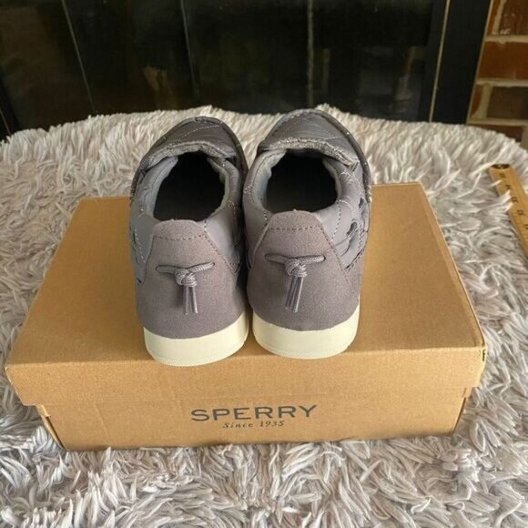 Sperry Women’s Slip On Shoes Lightweig Gray Size 7.5 M Comfort Soft Sneakers - Picture 16 of 16